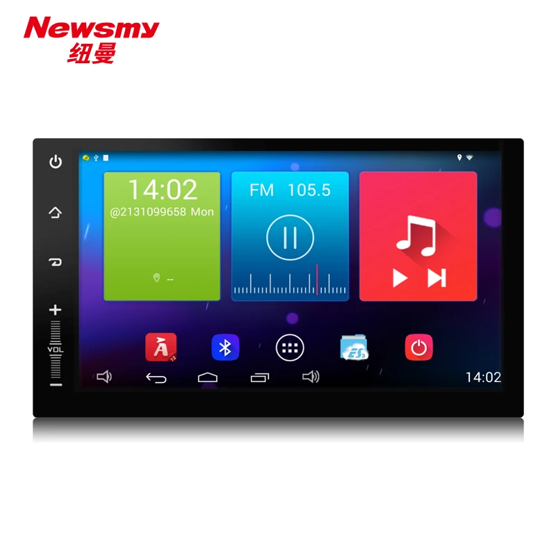 NR3001 Android4.4 Quad Core навигационная 32 Г ROM 2din 7 inch сенсорный экран 1024*600 автомобилей радио