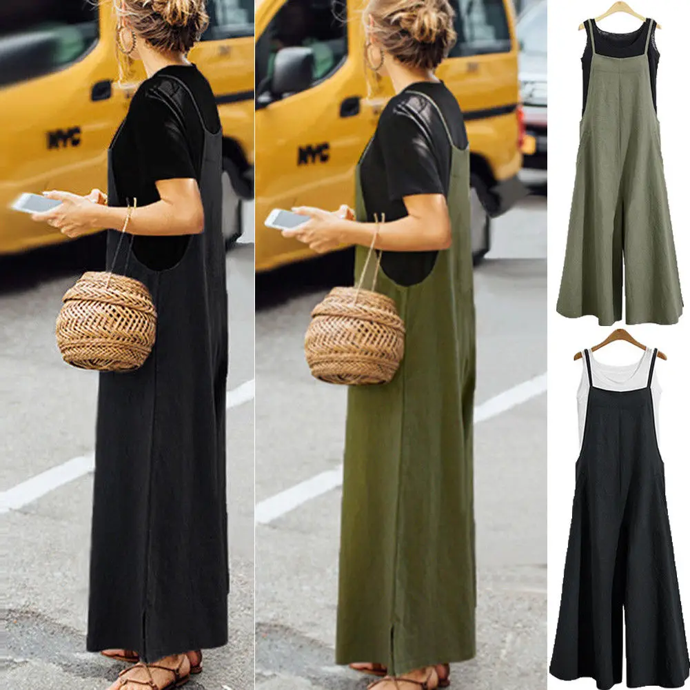 

Женский комбинезон большого размера, комбинезон-шаровары, Свободный Повседневный комбинезон, модная женская одежда, комбинезоны