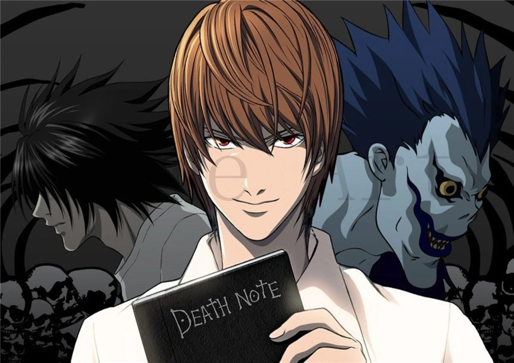 Плакат Death Note прозрачная картина настенные наклейки украшение для дома