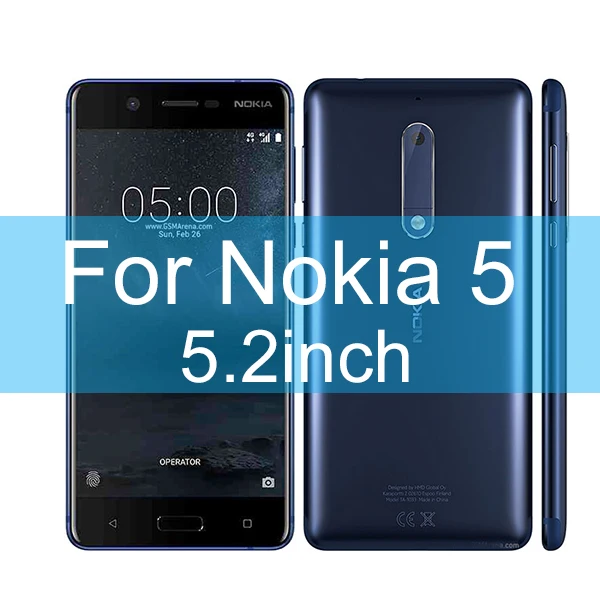 For Nokia 5 Для Nokia 3 5 6 7 8 Защитное стекло для экрана закаленное стекло для Nokia 5 8 6 7 plus стекло es для Nokia7 plus Nokia5 Nokia8 пленка - Цвет: For Nokia 5