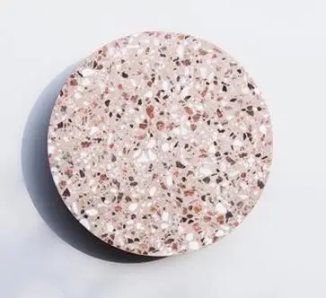 Pink body Современный Круглый Красочный мраморный светодиодный настенный светильник для гостиной настенный светильник для отеля Проходное настенное бра для коридора прикроватная лампа для помещений - Цвет абажура: Pink body