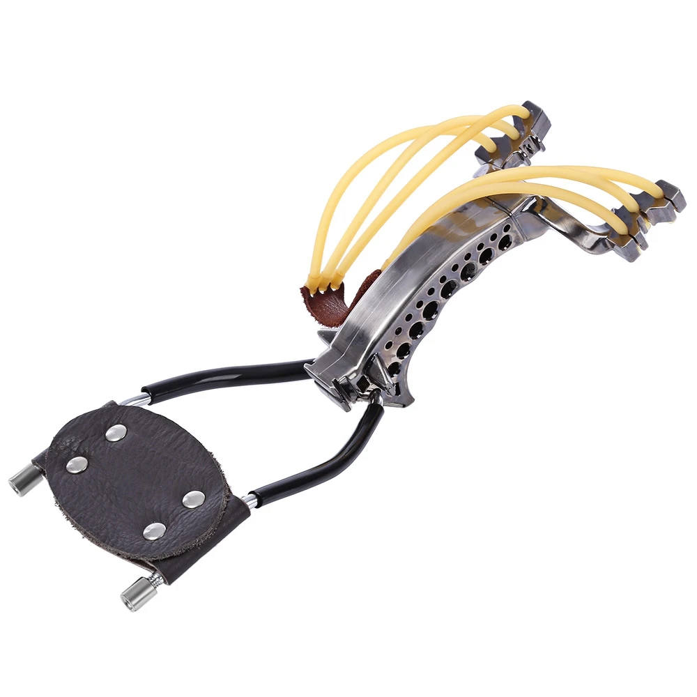 Бесплатная доставка Мощная Рогатка катапульта из нержавеющей стали для охоты на