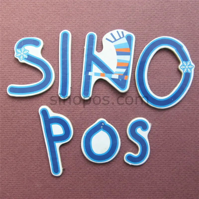 Бесплатная доставка Скрапбукинг ДСП формы зимний алфавит бумага тег