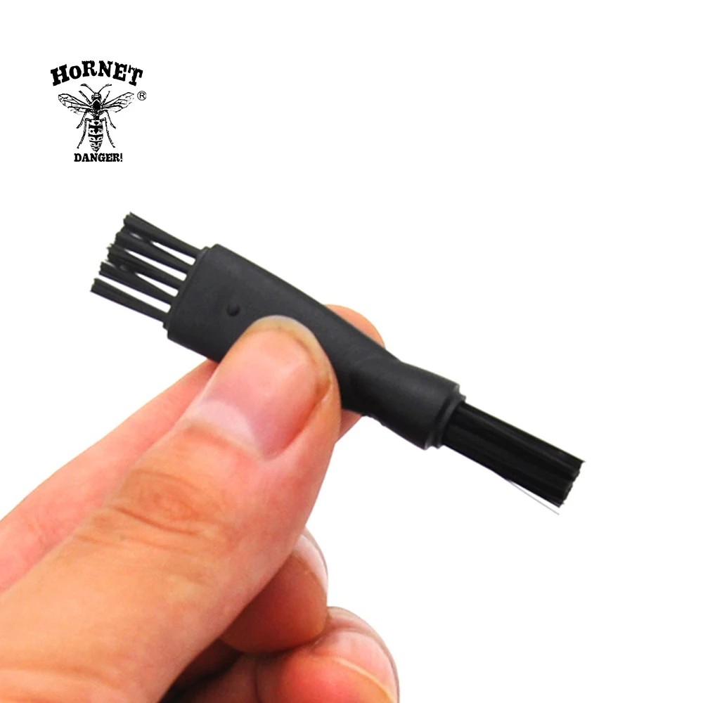 HORNET Премиум Двойная Головка табачная щетка нейлон жесткий пластик чистящие