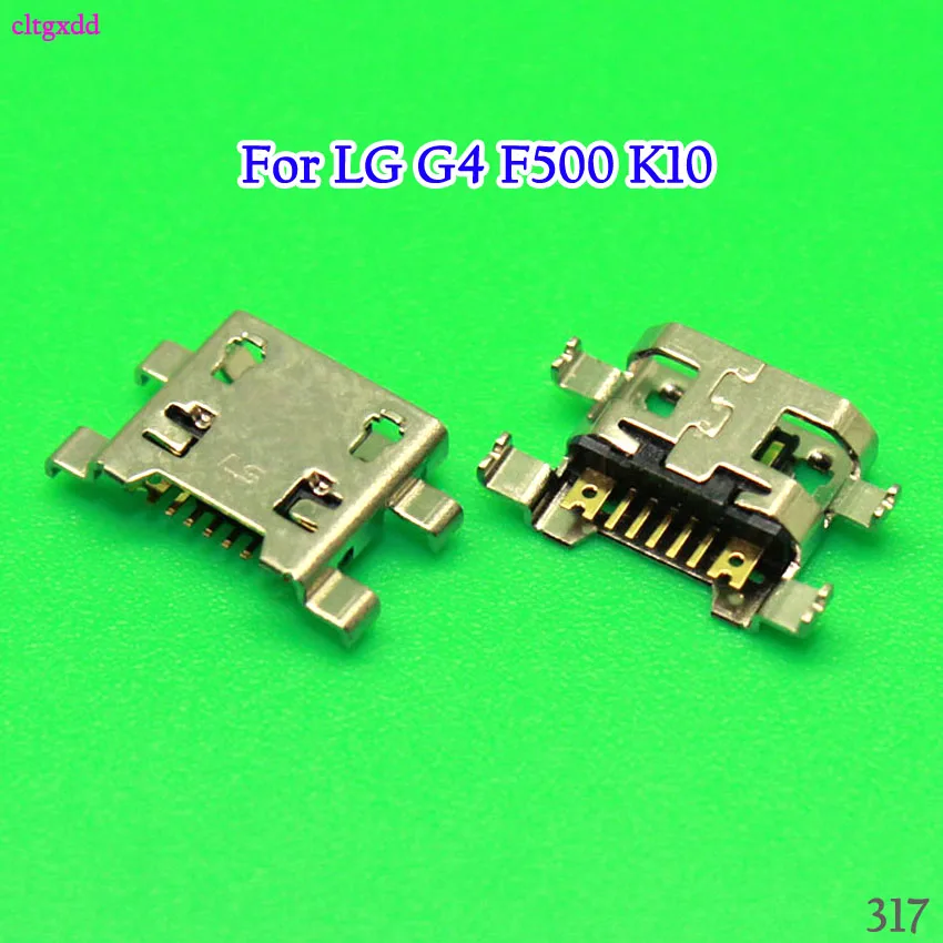 Cltgxdd 10 шт./лот Micro USB разъем для зарядного порта док-разъем LG G4 F500 H815 V10 K10 K420 K428