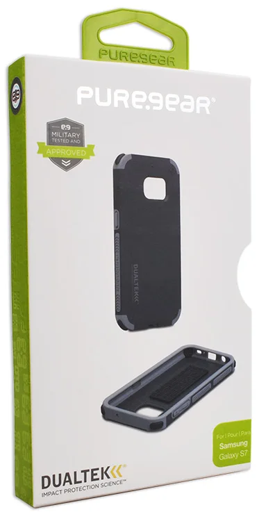 Puregear оригинальный открытый Anti Shock DualTek Extreme Case для samsung Galaxy S7 с розничной упаковке