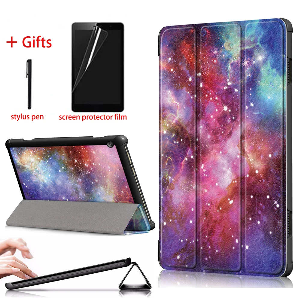 Принципиально чехол для lenovo Tab M10 10,1 планшет чехол для lenovo Tab M10 TB-X605F TB-X605L случае искусственная кожа+ Поликарбонат твердый переплет