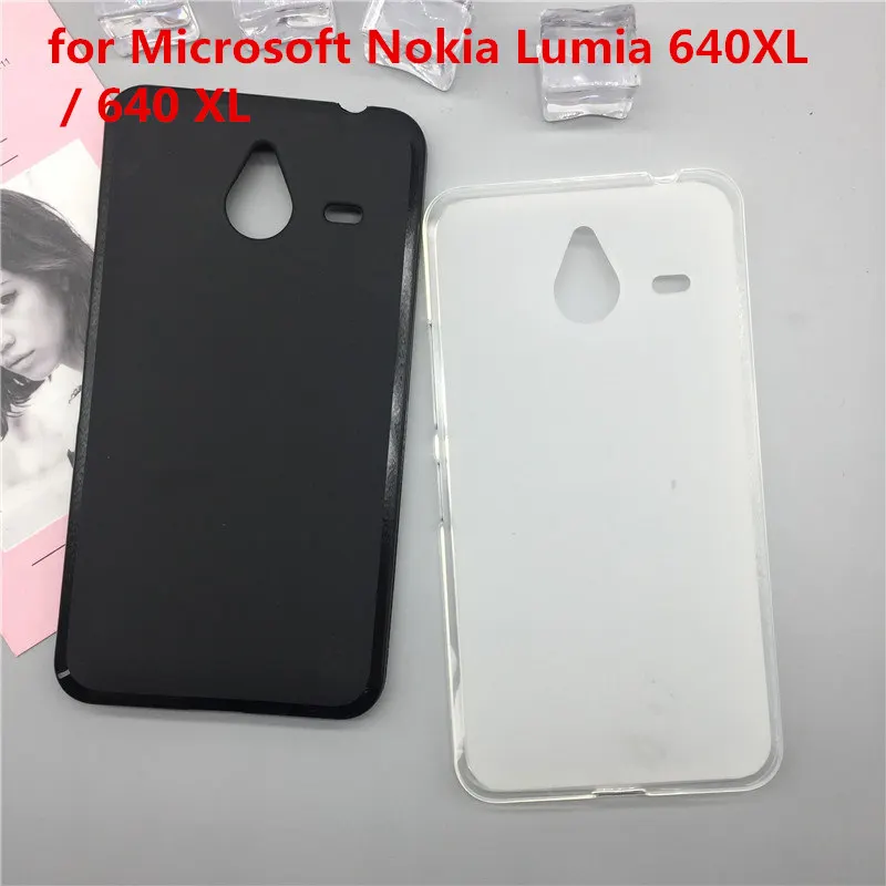 Оригинальный чехол для телефона из ТПУ чехлы Microsoft Nokia Lumia 640XL / 640 XL матовые Мягкие