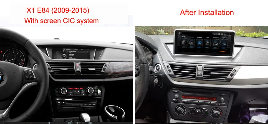 JSTMAX 10 25 &quotAndroid 7 1 Автомобильный GPS плеер для BMW X1 E84 2009 2010 2011 2012 2013 2014 2015 MP5 Bluetooth WiFi