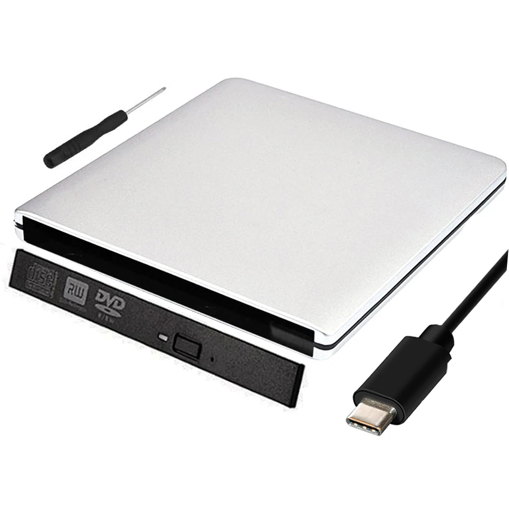9 5 мм Тип C USB 3 1 SATA Оптический привод чехол Комплект Внешний Мобильный корпус DVD/CD