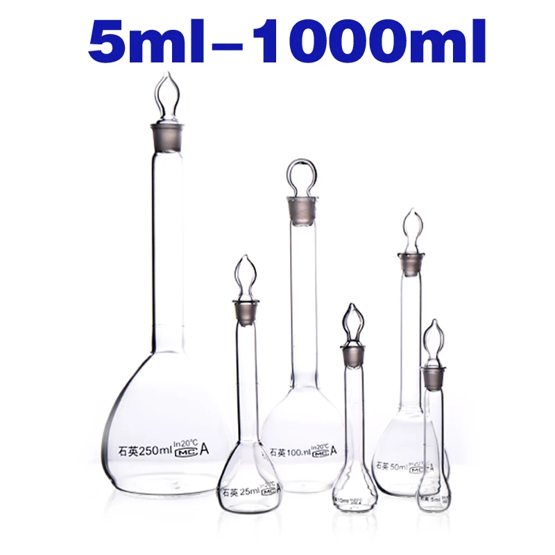 Quartz glass volumetric flask(50ml) |