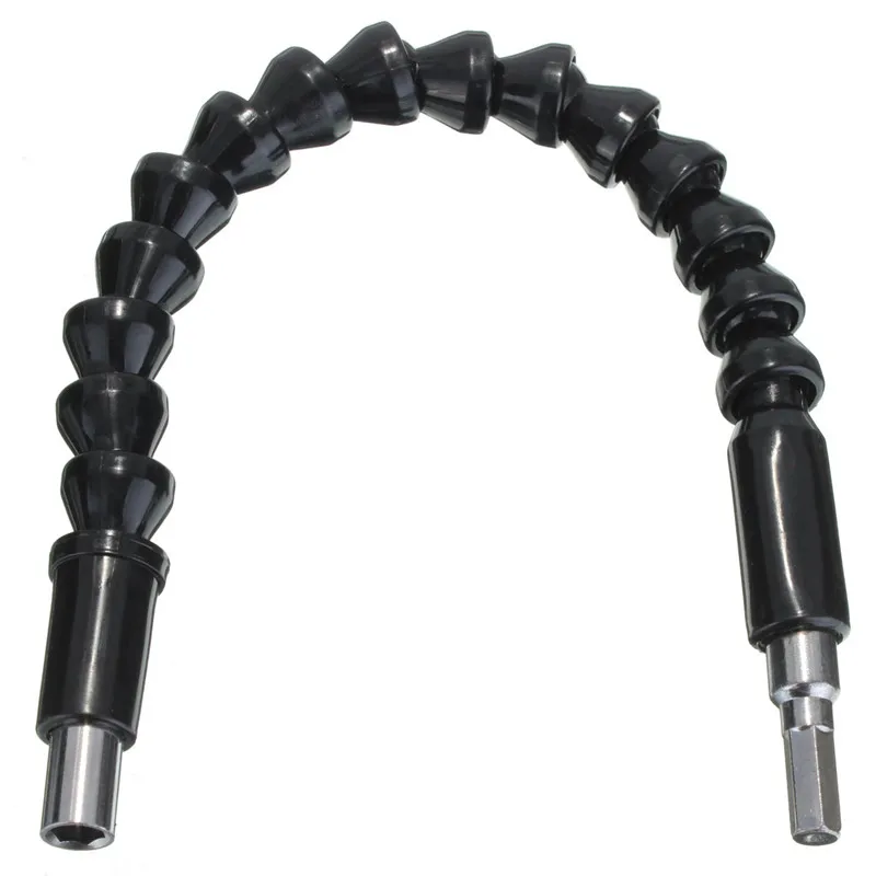 

1Piece Car Repair Tools Black 295mm Flexible Shaft Bits Extention Screwdriver Bit Holder Connect Link For Electronics Drill