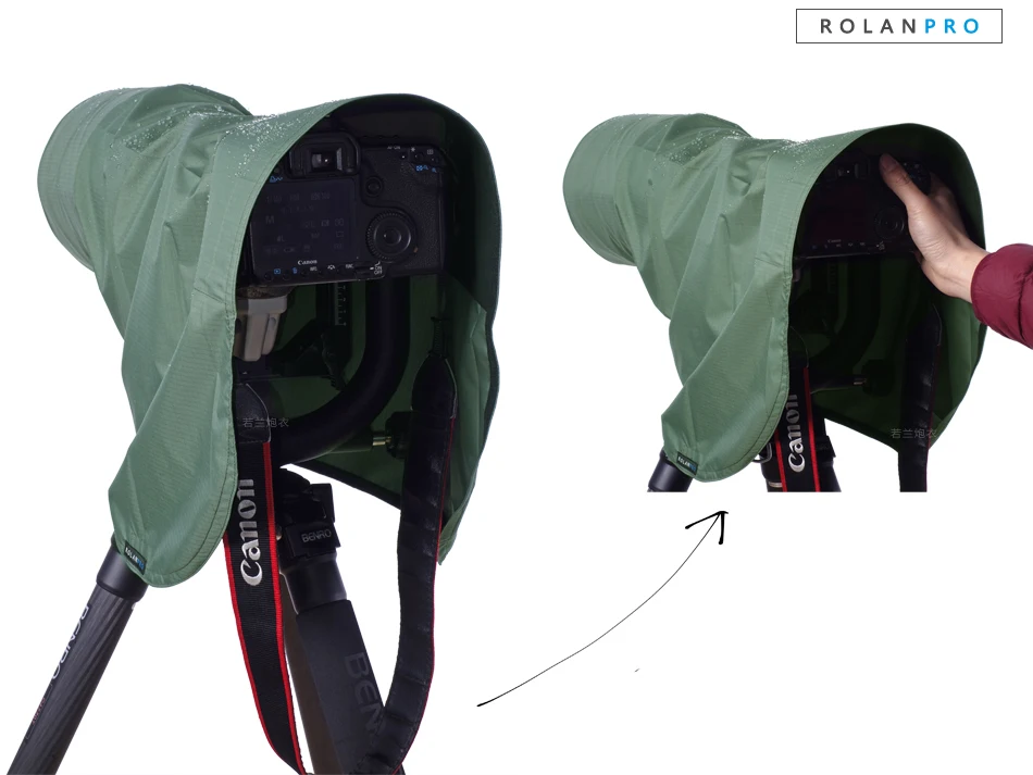 Чехол дождевик ROLANPRO для Sigma 60 600 мм спортивный чехол с линзами телефото армейский