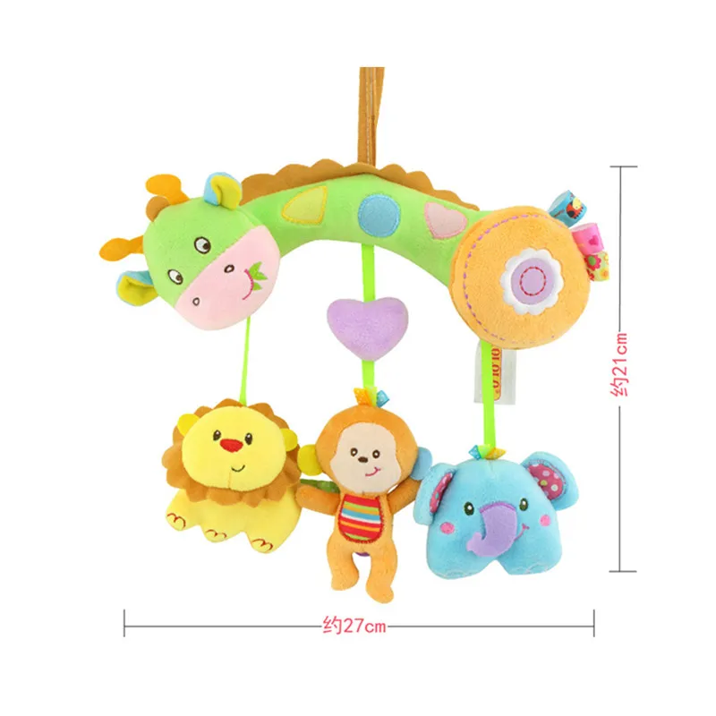 Игрушка на коляску Младенческая Crinkle подвесные игрушки для кроватки кровать