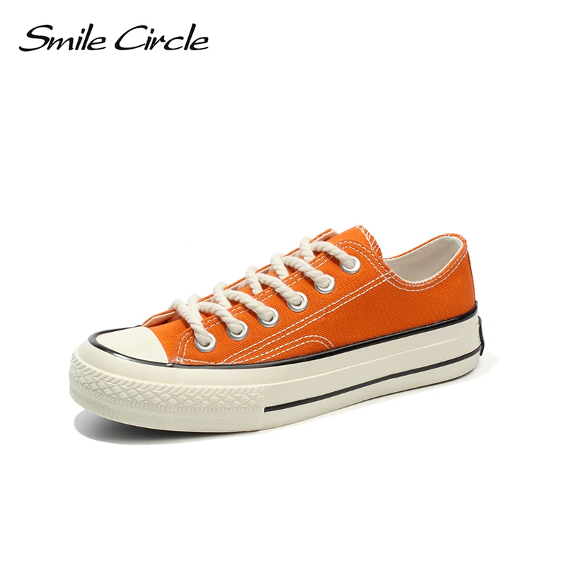 Smile Circle/2018 г. Весенне-летние белые кроссовки Женская Ультрамягкая повседневная