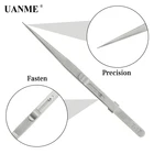 UANME 165 мм прецизионный Регулируемый пинцет с блокировкой слайдов, антистатический инструмент для ремонта электронных компонентов ювелирных изделий