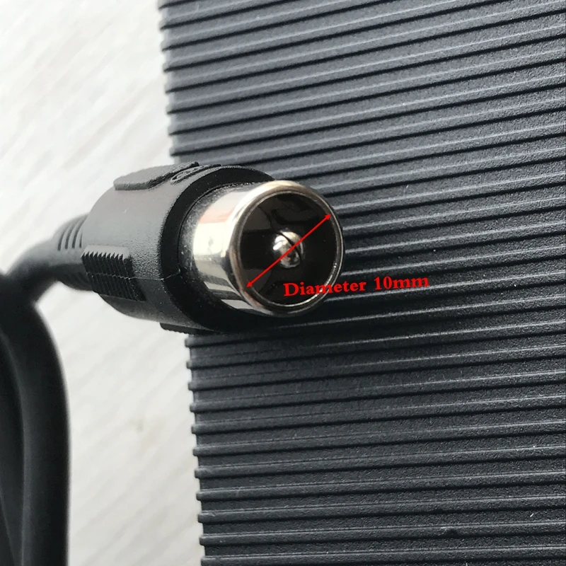 36v charger rca 10mm plug lotus connector output 42v 2a electric bike powerboard lithium battery charge scooter free global shipping