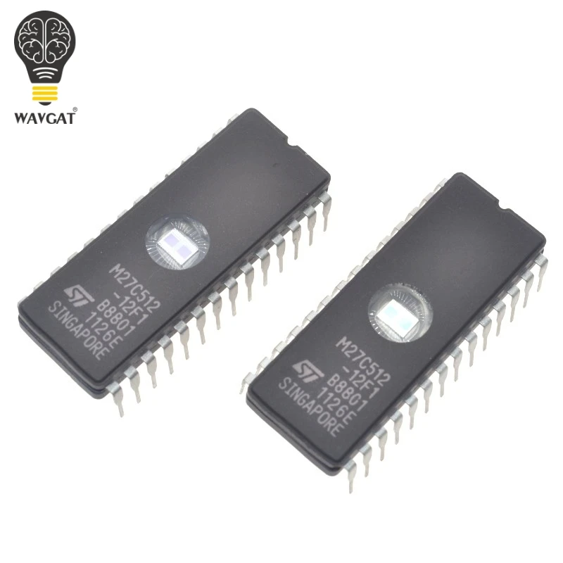 Бесплатная доставка 10 шт. новинка Φ 27C512 DIP 28 EPROM IC CHIPS Drive IC|ic chip|ic epromeic drive |
