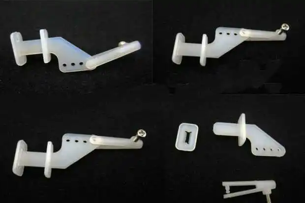 30PCS RC spare parts Rudder Servo Rob Angle Set For FPV Airplane Helicopter With 1mm Chuck Screw | Игрушки и хобби