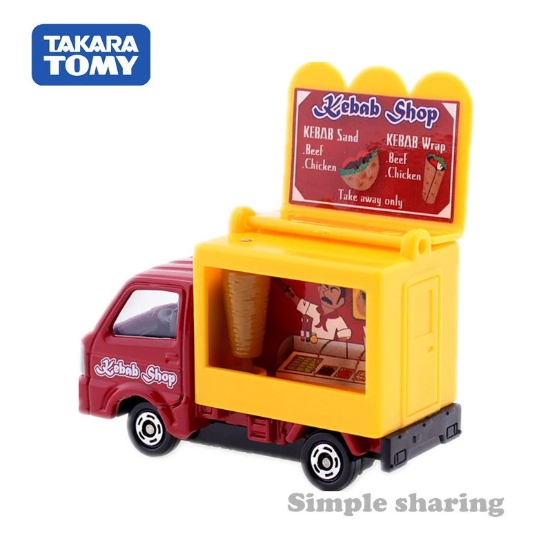 Takara Tomy Tomica no.57 Suzuki переноска мобильное Питание Грузовик модель комплект кебаб