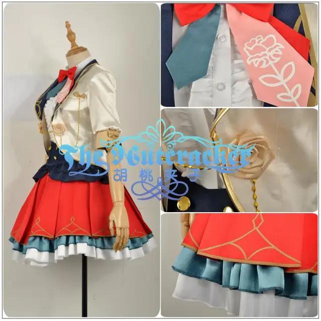 [Сток] аниме Love Live! Головные уборы для звезд! Yuki Setsuna платье для выступлений на сцене концертный необычный костюм для костюмированной игры Хэллоуин