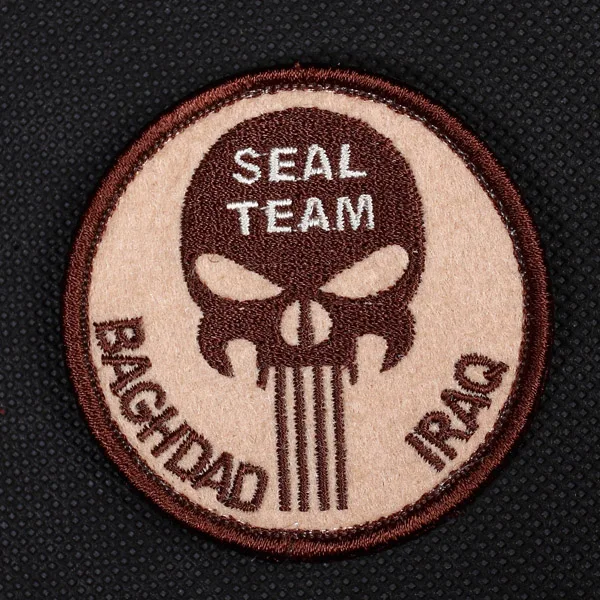 TSNK army military badge Patch &quotPunisher/SEAL TEAM&quot patch | Тематическая одежда и униформа