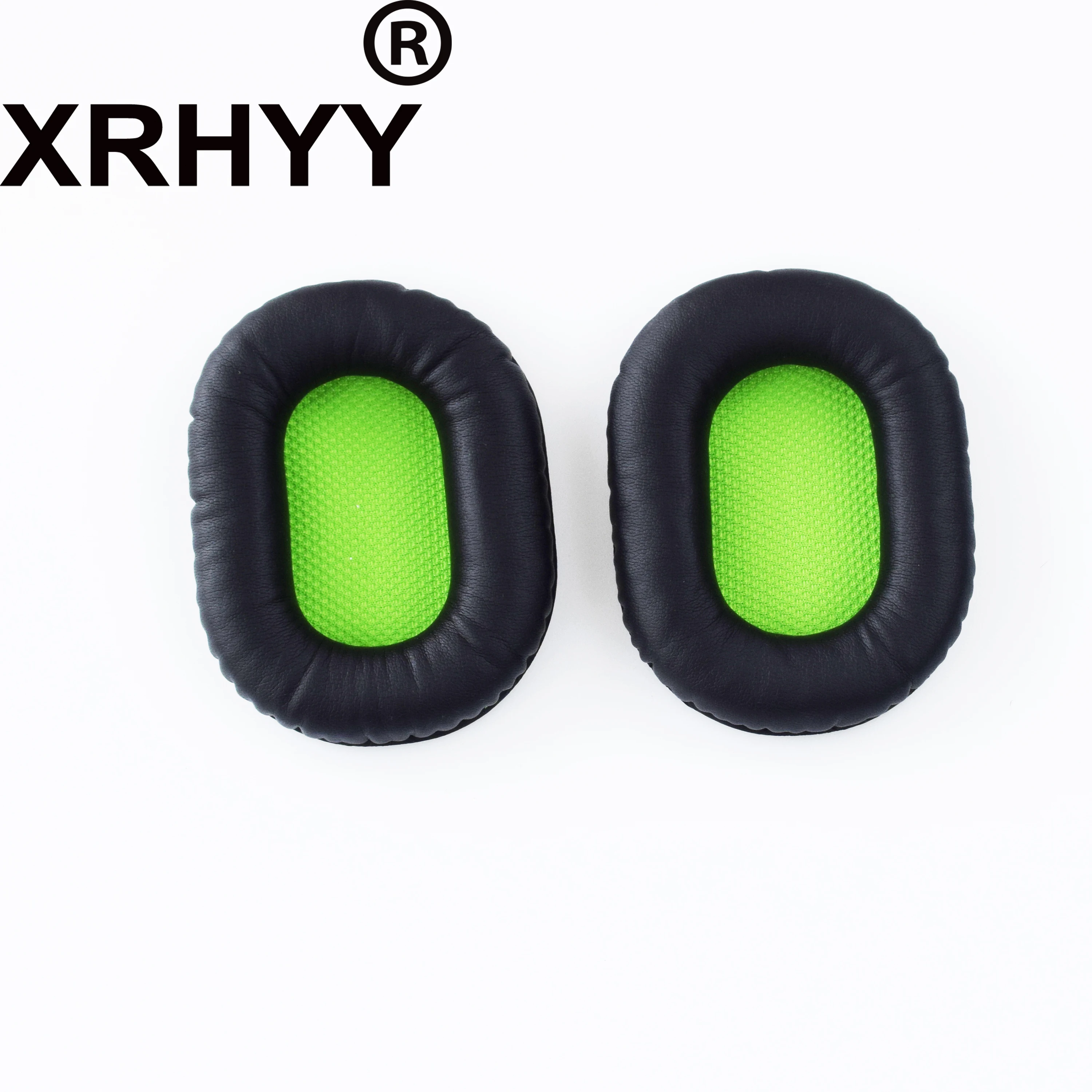 XRHYY Сменные подушки из искусственной кожи, амбушюры, уплотнители, наволочки для razer, Черная Акула, стерео игровая гарнитура, наушники