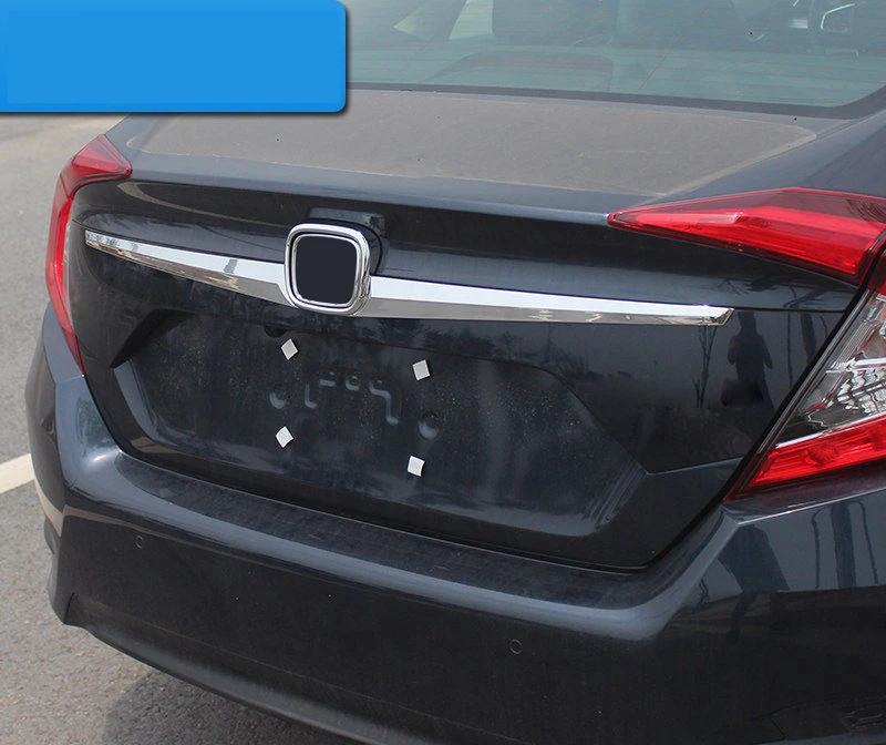 1 шт. декоративная крышка багажника для Honda Civic 10 поколения 4dr Sedan 2016 2017 2018 2019 |