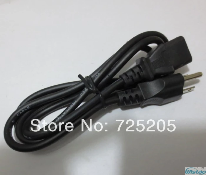 Шнур питания переменного тока кабель адаптера США штепсельная вилка с 3