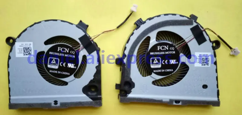 

New orignal CPU GPU FAN for Dell G5 15 5587 series cooling fan cooler 0TJHF2 0GWMFV FKB8 DC28000KUF0 DC28000KVF0