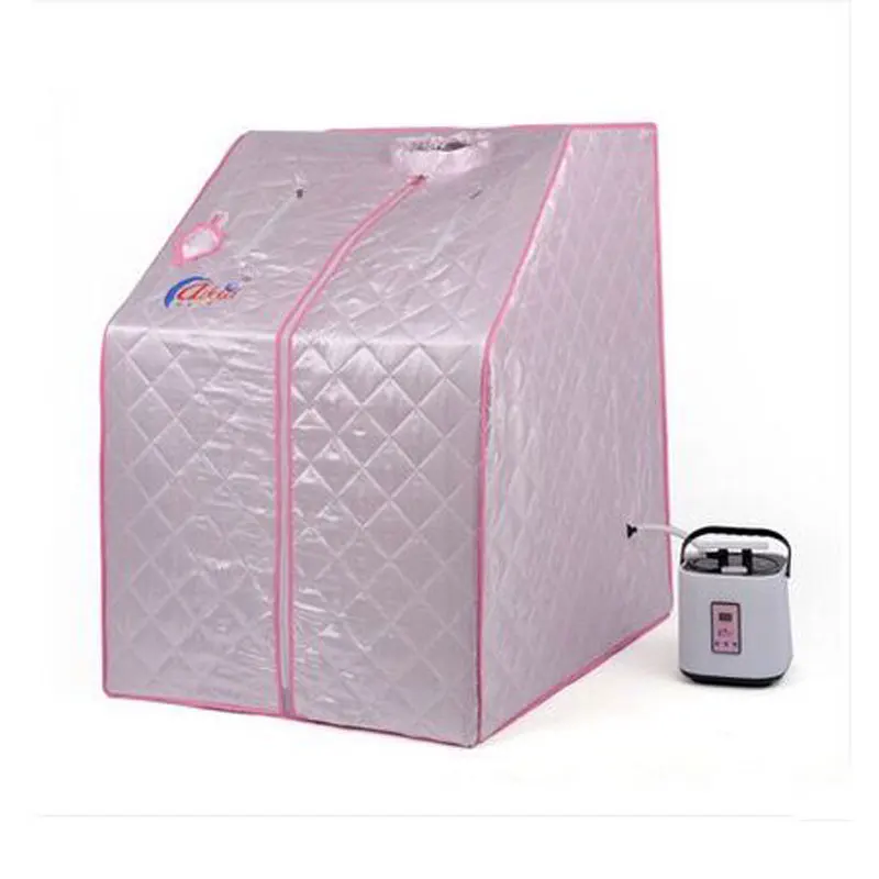 Портативный Домашний Паровая Сауна Спа-Центр С Стул Потеря Веса Баня Крытый