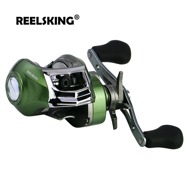 Катушка для спиннинга REELSKING с магнитным тормозом макс. нагрузка 6 кг 17 + 1 7 1: