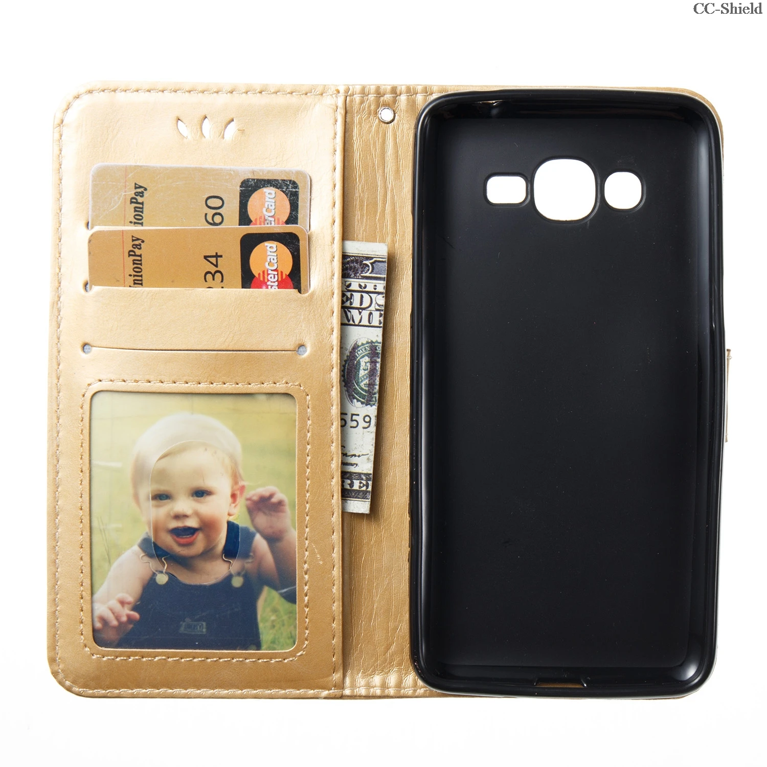Флип чехол для Samsung Galaxy J2 Prime Duos G532 G532F G532F/DS SM J 2 бабочка кожаный телефона|case for samsung