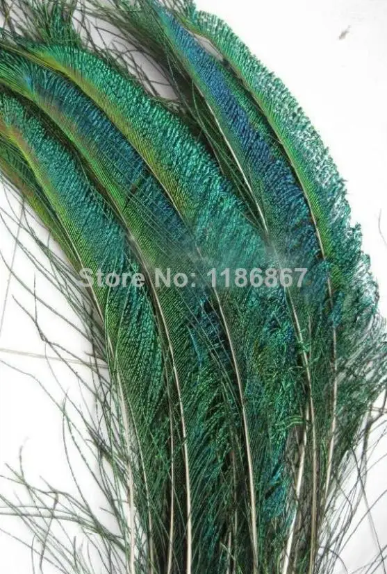 50 шт./лот меч из натурального пера павлина около 30 40 см/12 16 дюймов|peacock feathers swords|natural