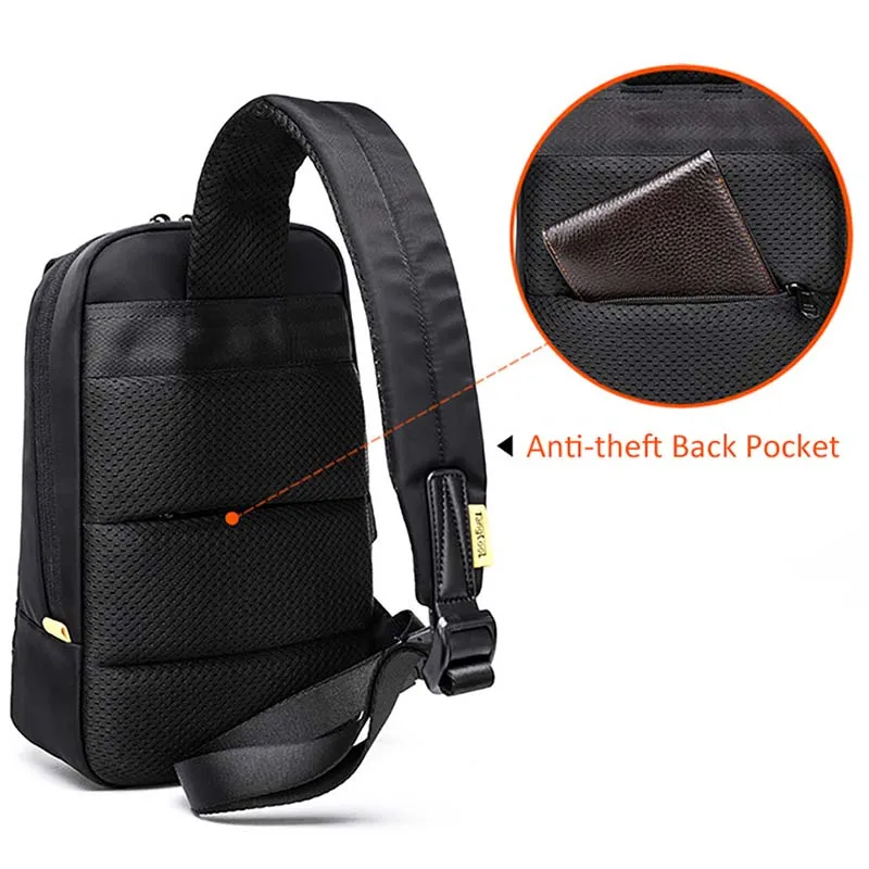 Tangcool 8038 модные мужские сумки через плечо нагрудный пакет короткая