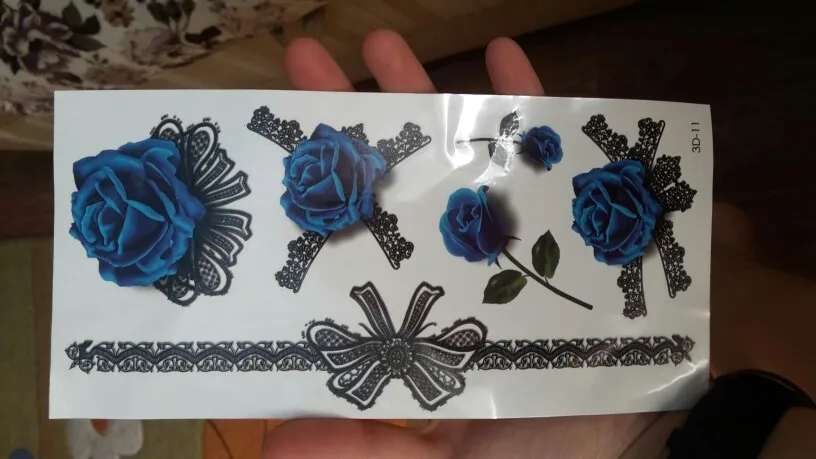 10 шт. водостойкие 3d-наклейки-рукава для боди-арта | Красота и здоровье