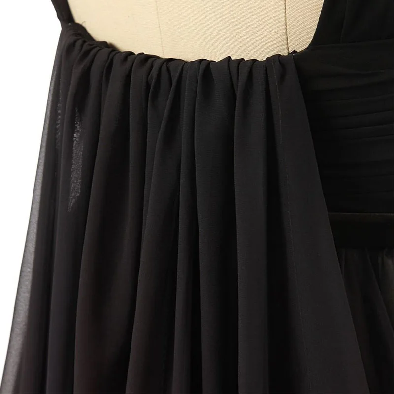 Женское шифоновое вечернее платье длинное элегантное в стиле знаменитостей