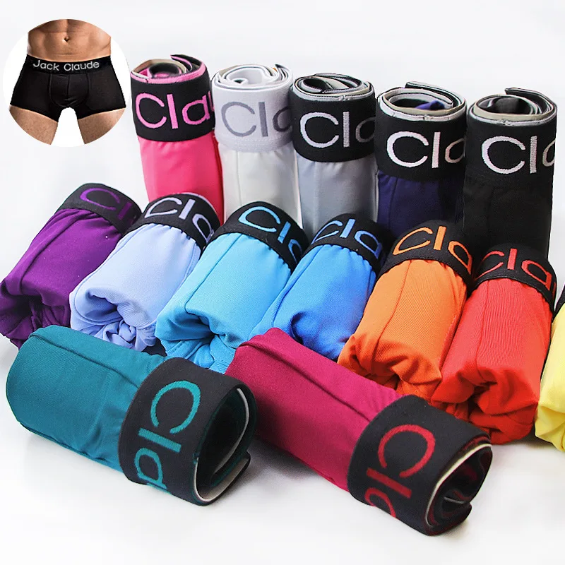 10pcs/lot Hot Male Underwear Men Boxer Men's Sexy Underpants For Man Panties Comfortable Breathable cuecas Sexy Cueca Boxer Men