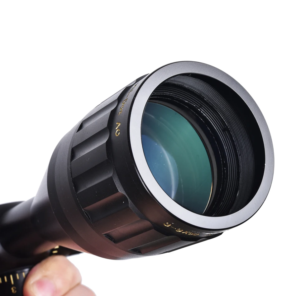 3-9x50 прицел для AR Air Gun 223 308 красный и зеленый освещенный Прицел 11 22 м рельс Mil-Dot Сетка прицел