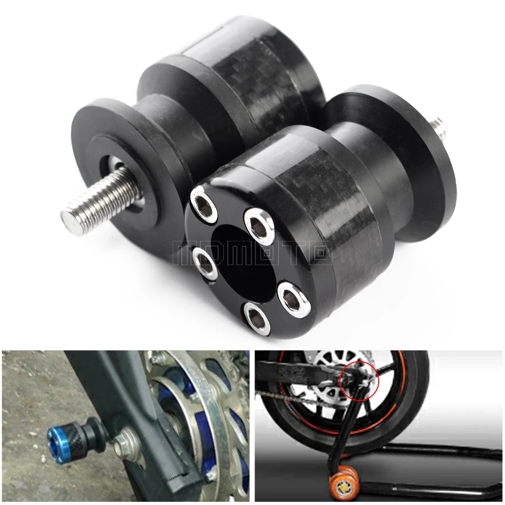 

Universal Motorcycle Accessories cnc Aluminum Swingarm Spools Slider Stand Screws For Yamaha Honda Suzuki Kawasaki Suzuki Ducati