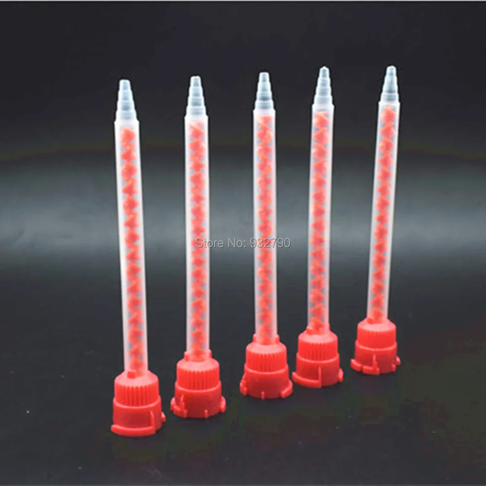 5 шт. эпоксидный клей смешивающее сопло Смешанное соотношение 10:1 1:10 диспенсер для