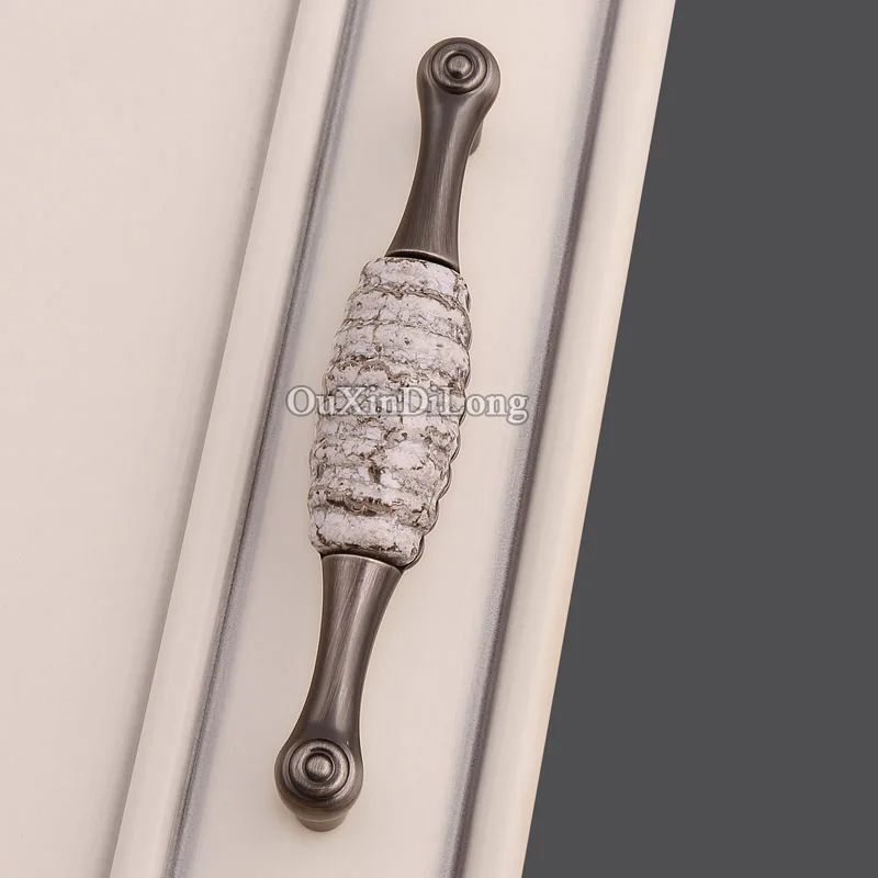 Высококачественные ручки для мебели 10 шт. Европейский сельский стиль выдвижные