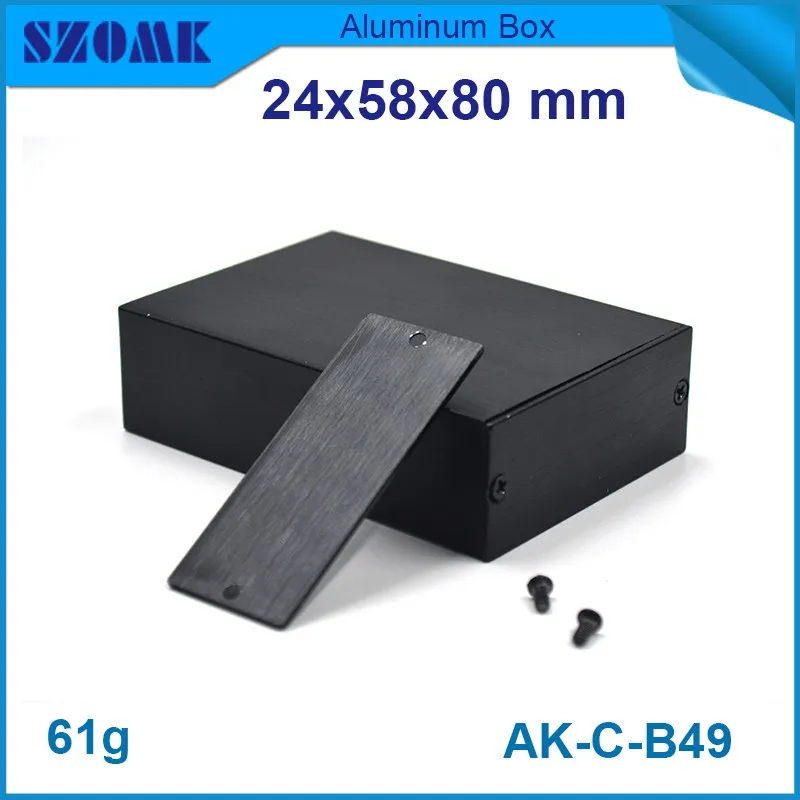 10 шт. алюминиевые корпуса для электроники 24 Х58 Х80 мм|housing|housing electronics |