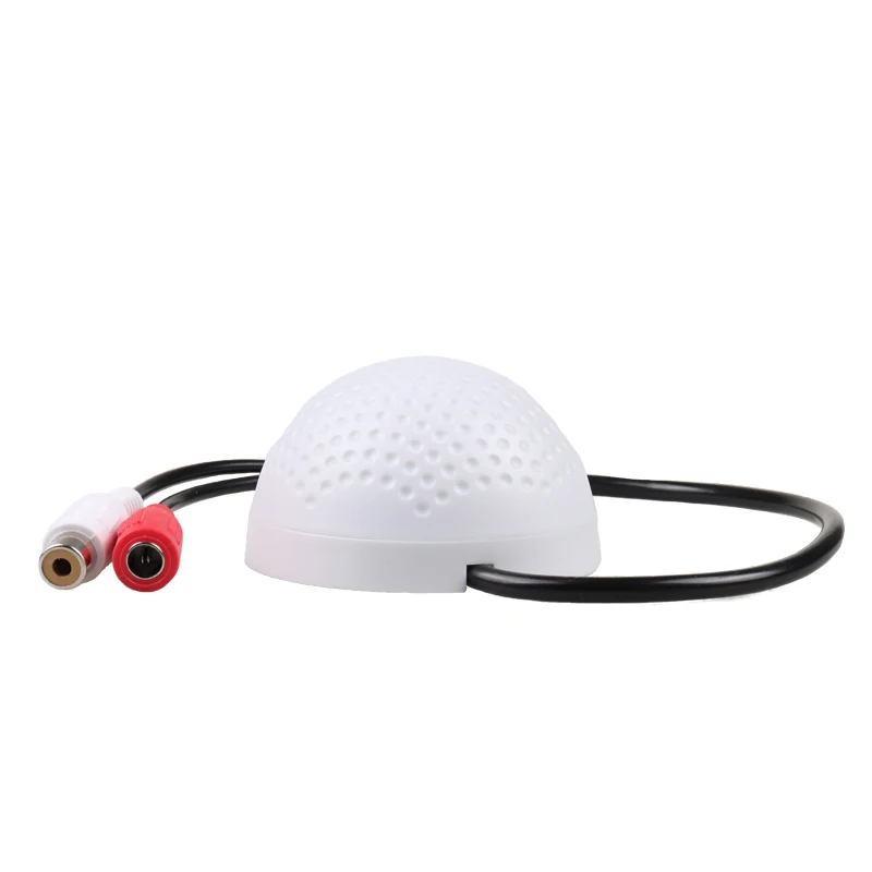 Аудиомикрофон для камеры видеонаблюдения с выходом RCA и высокой