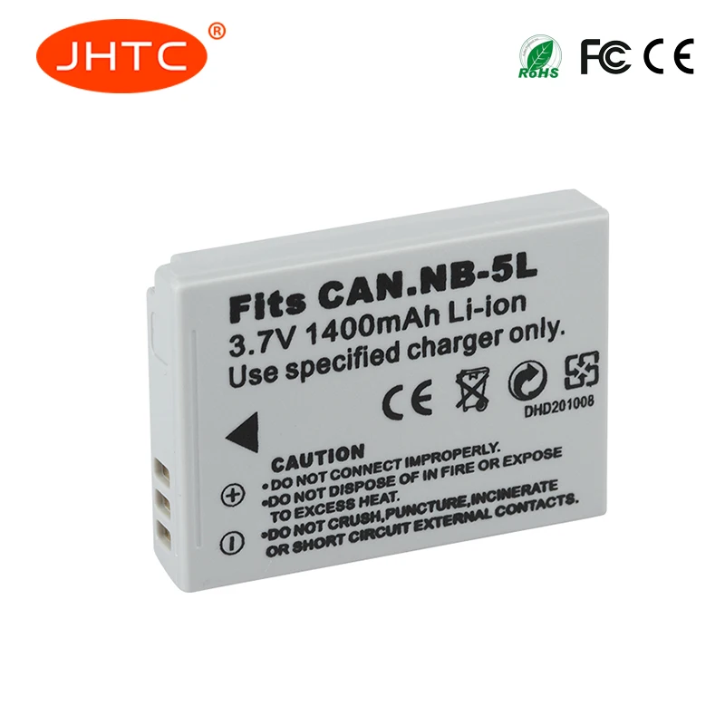 1400 мА/ч Камера запасные Батарея NB 5L для Canon SX200is SX210IS SX220HS SX230HS CB 2LXE выстрел S100 S110 SD950