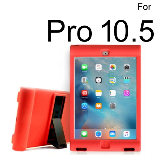 Чехол для iPad Pro 10,5 дети силиконовые мультфильм Kawaii ударопрочный водонепроницаемый падение сопротивления портативный легкий защитный чехол - Цвет: For pad pro 10.5