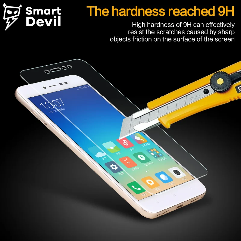 Закаленное стекло SmartDevil Защитное для смартфона высокое разрешение пленки