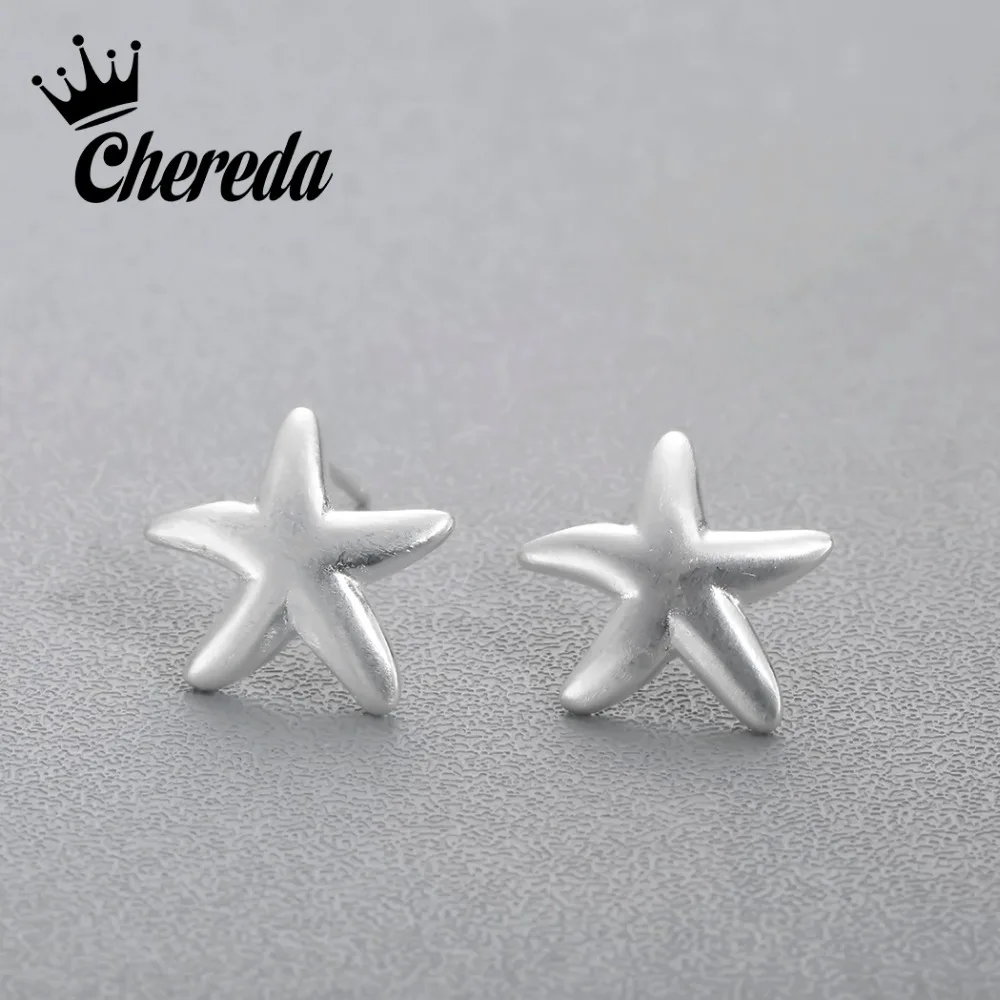 Женские серьги гвоздики в виде морской звезды|starfish stud earrings|fashion earringsstud earrings |