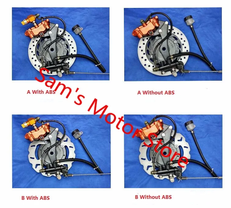 YBR CG GN GS EN GY6 125 150 FORCE JOG 100CC скутер Универсальный задний барабанный тормоз модифицированное обновление до мотоцикла дисковый тормоз в сборе