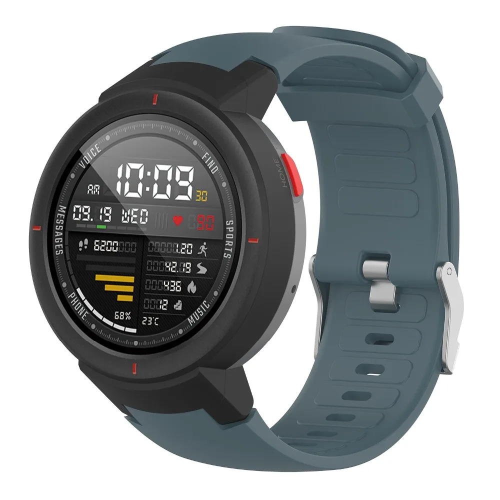 Замена Смарт-часов Ремешок для Amazfit Verge ремешок для Xiaomi Huami Amazfit Verge 3 Браслет спортивный браслет из силикона трекер